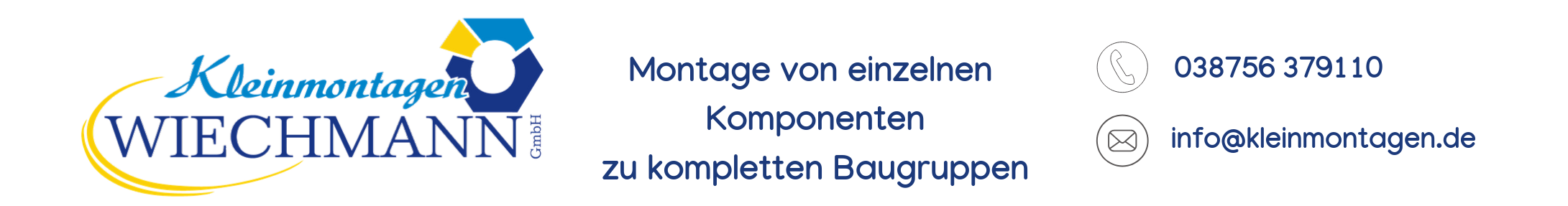 Kleinmontagen WIECHMANN GmbH in Grabow Logo